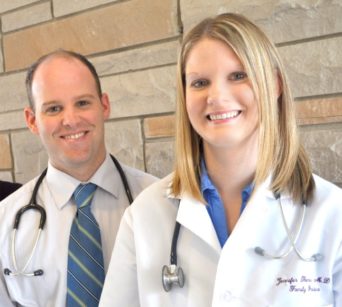 Dr. Passerman and Dr. Thomas, Braidwood Healthcare Center