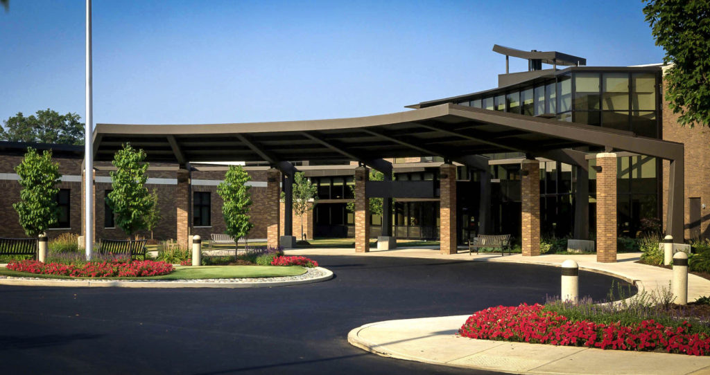 Map of Morris Hospital in Morris, Illinois