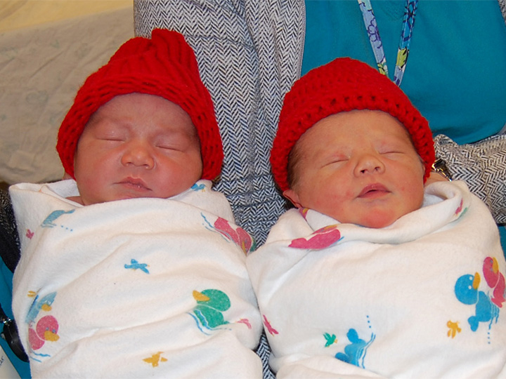 Morris Hospital February Babies Wear Red for Heart Disease