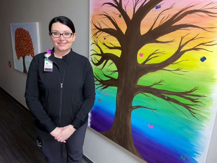 Handcrafted Paintings Bring Hope to Cancer Patients at Morris Hospital