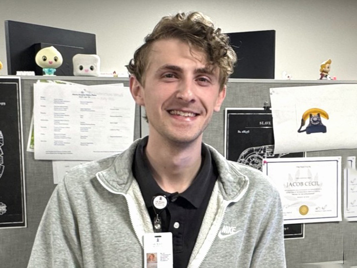 Dedicated Information Technology (IT) System Specialist Named Morris Hospital July Fire Starter of the Month